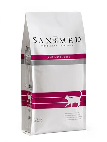 Sanimed Anti-Struvite - Kattenvoer - 1,5kg 1 Sanimed Anti-Struvite - Kattenvoer - 1,5kg